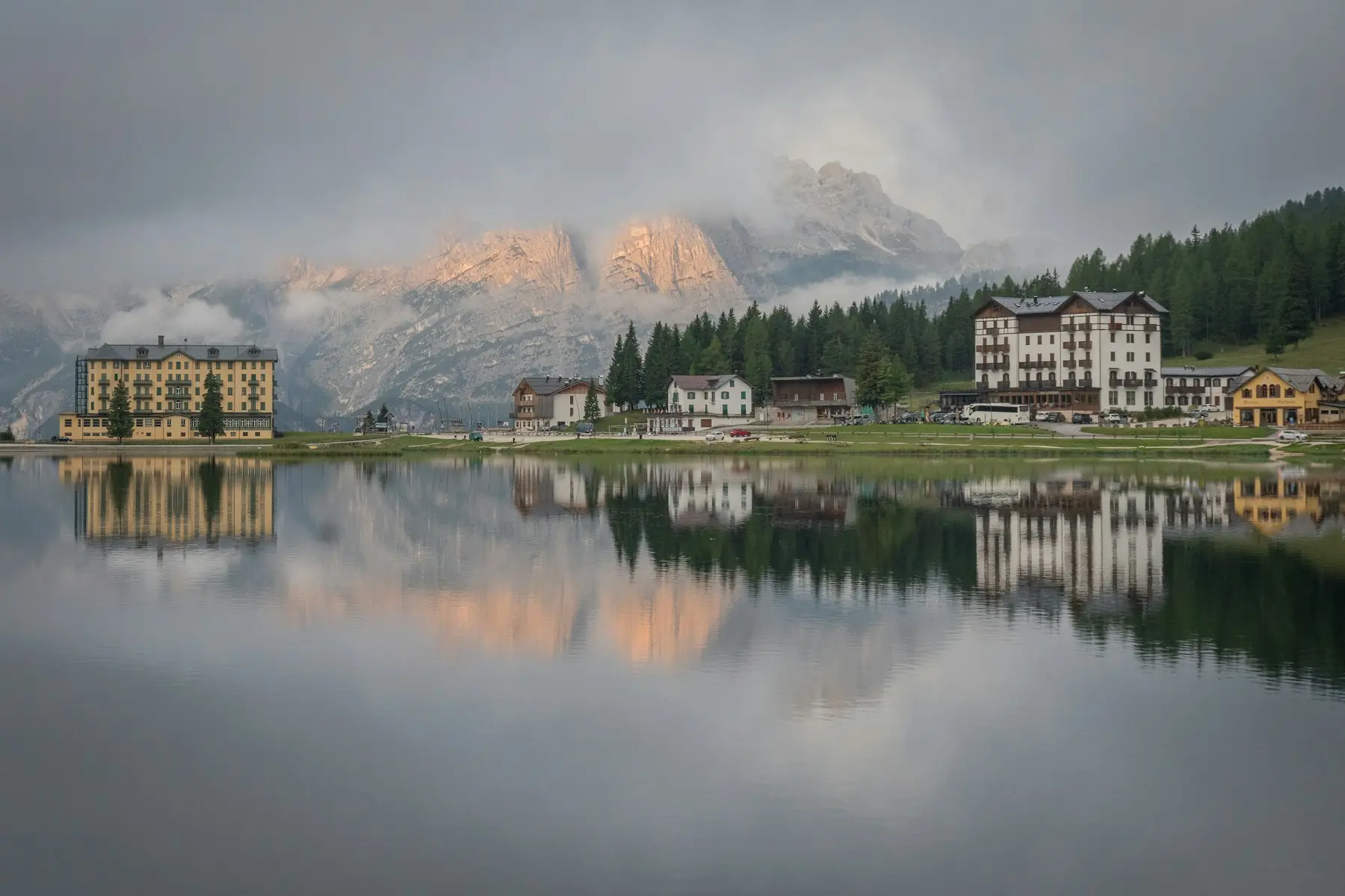 Blick über den See